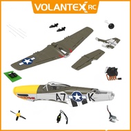 VOLANTEXRC Mustang P51D 500mm RC Plane Spare Parts Propeller Spinner Push rod full set Front landing