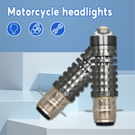 Bulbs Motorcycle Hight-yellow/Low-white P15D PX15D LED color Dual plug&play Universal Headlight H6 w