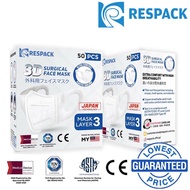 3D Surgical Face Mask 3ply 50pcs/box 3D Surgical Face Mask