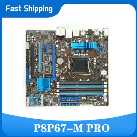 P8p67-m Pro Computer Motherboard Lga 1155 Ddr3 32g Desktop Motherboard Sata Iii Pci-e 3.0 X16 100% T