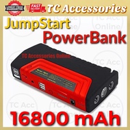 Power Bank Car Jumper Jump Start ORIGINAL Laptop Handphone Real Battery Capacity 16800mAh