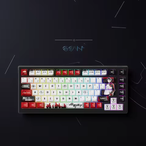 AKKO TAC75 HE Magnetic Switch Keyboard 75% Gaming Keyboards Rapid Trigger 0.005mm 8K RGB Wired Espor