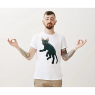 Movie Flow T-shirt White Round Neck