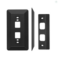 Wall Plate Come with L35°/R35 ° Wedge Compatible With Eufy  Battery Video Doorbell 2K HD Resolution 
