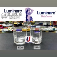 LUMINARC 6 PCS OCTIME GELAS KACA TUMBLER 300ML