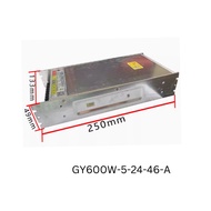 Three Channel Switching Power Supply GY600W-5-24-46-A DC Output 5V/3A 24V/3A 46V/11A Switch Power Su