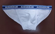 Aussiebum Icy Pop男生白色三角內褲，尺寸S