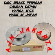 Front Disc brake Disc brake Disc Nissan Xtrail T30 T31 T32 oem japan 1pcs