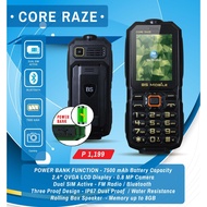 BS Mobile Core Raze Powerbank Phone 7500mAh