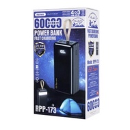 Remax fast charging power bank 60000MAH