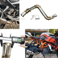 DUKE200 390 2012-2016 EXHAUST MUFFLER MIDDLE LINK PIPE 51mm SLIP ON MUFFLER PIPING DUKE 200 DUKE 390