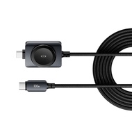 R* Magnetic Watch Dock Type C Cable 2 in 1 Woven Travel Cable for Desk Use Daily Charging Home Offic
