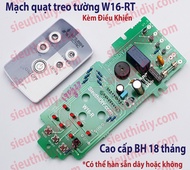 Mạch quạt Mitsubishi treo tường W16-RT/RD cao cấp bảo hành 2 năm