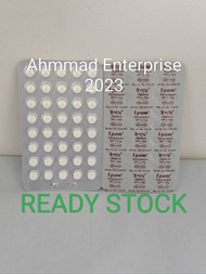 READY STOCK EPAM 5MG COP 034.057.060.109 E 1027 VATAMIN 1 STRIP 40 TABLETS 5 STRIP 200 TABLETS 10 ST