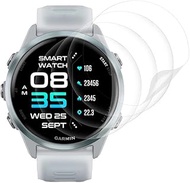 Pack of 4 Thin Soft TPU Film for Garmin Forerunner 570 42 mm Screen Protector, Anti-Dust Glass Tempe