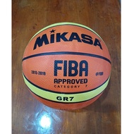 MIKASA GR7 RUBBER BASKETBALL NO. 7