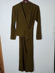 Dress (Maxi) Gamis Kimono Blazer Double Layer - LV13