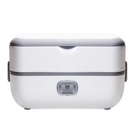 Portable Electric Lunch Box Heating Single Double Layers Stainless Steel Cooking Lunch Boxes Food St