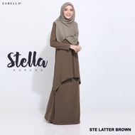 Baju Kurung Stella Sabella/ Baju Kurung Tanpa Gosok😍