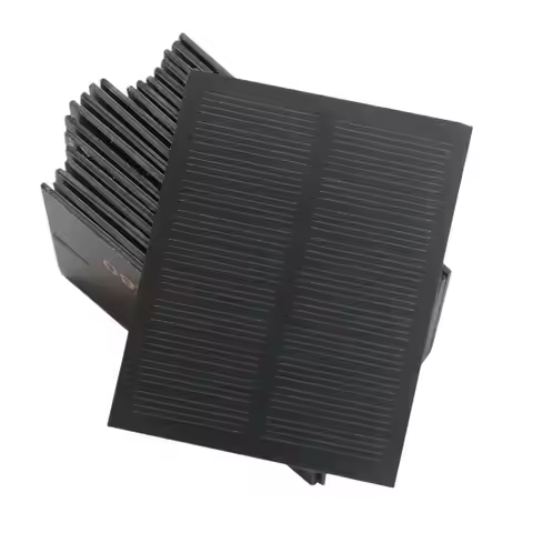 Portable Solar Panel 5-Piece 5.5v Small Solar Cell For Electronic Toys High Efficiency Generator Cha