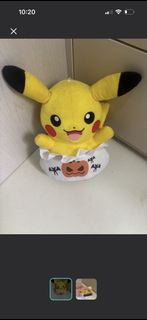 寶可夢萬聖節皮卡丘毛絨玩具