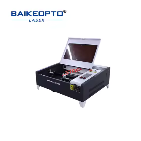 BK-K4040A 40w 50w CO₂ 400*400mm Desktop Co2 Laser Tube Engravers For Engraving Rubber