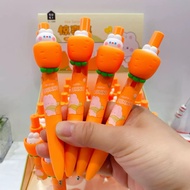 Gel Pen 0.5 KUKI KK-8227 Carrot Gel Pen Fancy Gel Pen Cute Gel Pen Rabbit Gel Pen Character Gel Pen