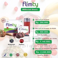 Flimty Fiber Herbal Original Obat Kurus Diet Pelancar BAB -