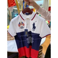 Polo Shirt Polo Ralph Lauren USA Or White Kaos Polo Pria New Sale from