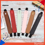 Skym* Tablet Pen Holder Case Notebook Stylus Pen Case Portable Faux Leather Stylus Pen Case with Ela