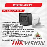 DS-2CE16D0T-ITPFS Hikvision DS 2CE16D0T ITPFS Camera 2MP Audio Microphone Built In Sound