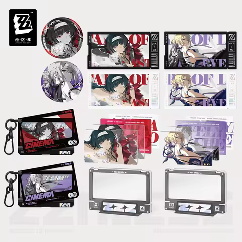 Sunsyea Zenless Zone Zero Official Merch miHoYo Original YH Series Acrylic Keychain Badge Ornament C