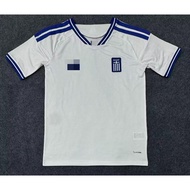 Fan 2627 FIFA World Cup Greece home jersey short sleeved T-shirt S-4XL