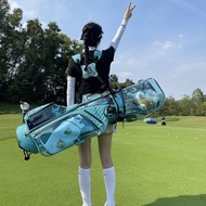 South KoreaBaron Authentic Golf Bag Tiffany Blue Golf Bag Portable Stand Golf Bag