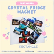 LOCAL SELLER AFFORDABLE GIFTS CRYSTAL FRIDGE MAGNET FOR ANY DESIGN/LOGO/PHOTO ETC