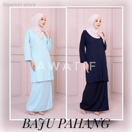 ﹉❧Baju Kurung Pahang Raya 2021 Koleksi Busana Melayu Klasik Awatif