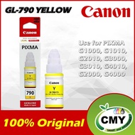 Canon GI 790 GI790 GI-790 Yellow Origianl Refill Ink G-Series GL-790 GL790 GL 790 with G1000 G1010 G
