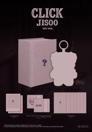 ［K4］Jisoo CLICK nfc album 小熊nfc/jisoo專輯/blackpink 代購