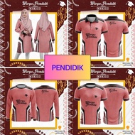 BAJU WARGA PENDIDIK MALAYSIA WPB300 baju pendidik jersi pendidik tshirt guru pendidik muslimah pendidik collar