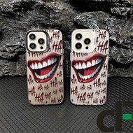HA HA HA iPhone Case with Wrinkled Hard Surface, Shockproof, Camera Protection - iP 11/12/13/14/15/1
