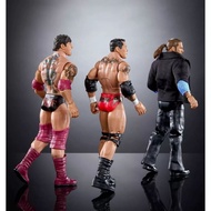 【Ready Stock】wwe action figure toys belt elite ultimate editionWWE Doll Evolution Army Set Batista H