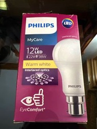 🈹2️⃣0️⃣🏷️ Philips 12W LED warm white light bulb💡 飛利浦燈泡燈膽