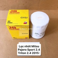 Mitsubishi Triton oil filter for 4N15 2.5L diesel engine 2015-2025 brand JS Asakashi Japan C312J