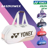 YONEX Badminton Bag Handbag Large Space PU LEATHER Waterproof Material BA92431WEX
