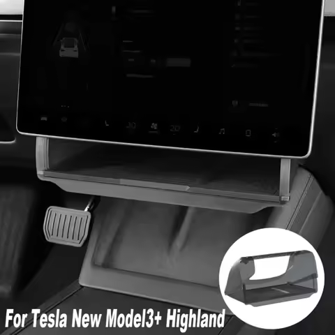 For Tesla Model Y LAUNCH/Juniper/3+ Highland Central Control Screen Storage Box Car Storage Box Auto