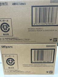 [日版] SHF S.H.Figuarts (SHINKOCCHOU SEIHOU) MASKED RIDER 2 (MASKED RIDER vs SHOCKER Ver.) 真骨雕 真骨彫製法 幪