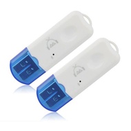 KUKE USB Bluetooth Audio Receiver With Mic / Dongle Wireless HP Ke Speaker Aktif Music dan Audio Mobil Non Kabel