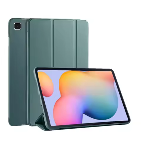 For Samsung Galaxy Tab S6 lite 10.4 inch 2024 sm-p620 Tri-Folding Stand Case Funda for S6 lite 10.4"