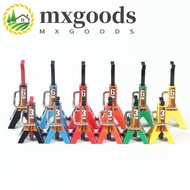 MXGOODS Metal Jack Stands, Model Parts Lift Pair Rack Simulation Jack Stands, 3 Ton 6 Ton Decoration