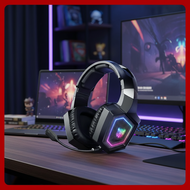 Onikuma GT806 Wireless 5.3 3 Mode HD Stereo 2.4G AUX 3.5mm Noise Cancelling Earphones  Fon Kepala Ta